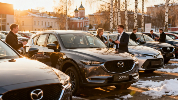 Продажи новых Mazda в России выросли в 14 раз за год Продажи новых Mazda в России выросли в 14 раз за год